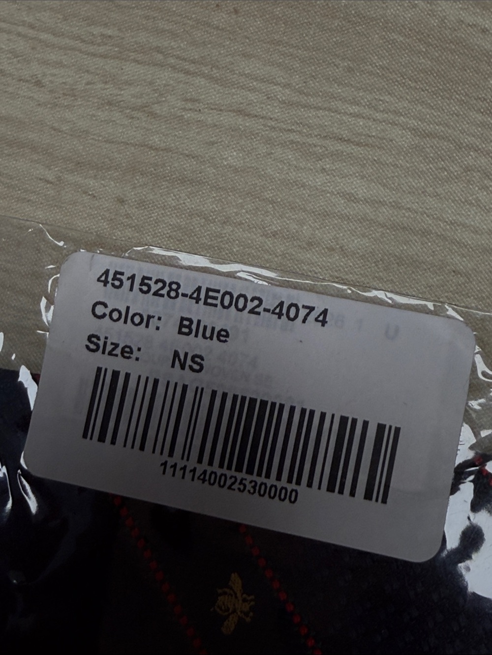 GUCCI THE LABOUR 7.0 TIE - Picture 4 of 6